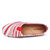 2014春季新款帆布鞋韩版潮女鞋休闲鞋布鞋 T8801(白红 37)第3张高清大图