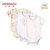 小米米minimoto婴儿宝宝新生儿棉护肚衣包屁衣哈爬服(匹印花（小松鼠） 66cm（6-9个月）)第3张高清大图