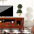 洛美蒂 美式客厅电视地柜 欧式实木电视柜 带抽屉电视柜 电视柜第3张高清大图