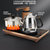 奥克斯(AUX)自动上水电热水壶烧水壶泡茶专用全自动抽水电茶壶家用保温(黑)第4张高清大图