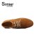 Simier斯米尔男鞋时尚潮流男士鞋鞋子男韩版英伦低帮鞋1323(驼色 41)第4张高清大图