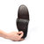 米斯康牛皮男鞋商务休闲软面皮日常休闲皮鞋头层牛皮男士透气系带6081(黑色)第5张高清大图