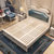 卡富丹 美式乡村床欧式床1.8米双人床简约现代皮艺床高箱储物床MC03(1.5米床（框架款）)第5张高清大图