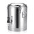 商用不锈钢大容量奶茶桶饭桶汤桶开水桶双层保温桶带水龙头(10L特厚保温桶(无龙头))第5张高清大图
