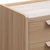 A家家具 床头柜 北欧现代简约卧室家具双抽屉朴素空间储物家具 原木床头柜(石纹床头柜 一对)第3张高清大图