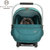 佰佳斯特 儿童汽车安全座椅 LB320 0-1岁（提篮） 婴儿儿童宝宝使用(绿色祖玛石)第5张高清大图