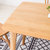 恒兴达 纯白橡木餐桌 北欧全实木餐桌椅组合小户型白橡木原木家用现代简约日式饭桌 默认1.2米，可加钱换1.4米.1.6米(原木色 一桌四椅)第5张高清大图
