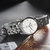 天梭/Tissot手表 力洛克系列 钢带机械女表(T41.1.183.34 钢带)第3张高清大图