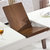 A家家具 欧式可折叠可伸缩实木餐桌椅组合时尚拼色一桌四椅一桌六椅现代简约客厅家具(餐桌 米白色)第2张高清大图