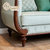 拉斐曼尼 (LAFEIMANNI) 高端全实木头层皮美式沙发QAS001(图片 双人位)第2张高清大图