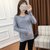 蒂克罗姆新款圆领羊毛衫韩版(皮粉色 XL)第3张高清大图