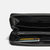 coach 蔻驰 74918 男士经典标志十字纹皮革手风琴钱包 长款钱包(黑色)第5张高清大图