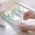 洗碗手套女耐用加厚防水手套耐磨厨房清洁洗衣用不烂橡胶手套乳胶(仙女绿5双 M码（中号）)第2张高清大图