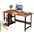物槿 电脑桌书桌 ZT-07(A款100cm古檀木色)第5张高清大图