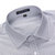 月牙泉2013冬款灰色条纹保暖羽绒衬衫 男士长袖夹棉加厚羽绒衬衣(YE62001 42)第3张高清大图