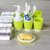 浴室漱口杯水杯刷牙杯牙刷架套装皂盒马桶清洁刷垃圾桶(NOKA-30000绿色 默认)第2张高清大图