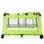 Pouch便携折叠婴儿床 儿童铝合金床 宝宝游戏床 多功能bb床(绿色 绿色)第4张高清大图