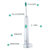 飞利浦（PHILIPS）电动牙刷 充电式牙刷 智能计时声波牙刷 声波震动牙刷HX6511   HX6231(白色 HX6511)第3张高清大图