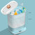 美的（Midea）婴儿奶瓶蒸汽消毒器带烘干消毒锅多功能消毒柜 升级款电子式MYXE203(版本)第2张高清大图