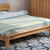 明佳友 实木床 现代简易北欧卧室家具 M215(榉木色 1.5米单床)第5张高清大图