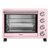 美的(Midea)25L电烤箱 家用小型多功能全自动烘焙电烤箱 大视窗 PT25A0 粉色第2张高清大图