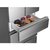 海尔（Haier）BCD-349WDCV 变频五门冰箱风冷无霜干湿分储家用大容量多门对开门变频冰箱(布朗灰 349L)第4张高清大图