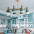 北欧灯具简约现代儿童房创意个性客厅家用大气卧室餐厅马卡龙吊灯(灰色 6头版)第2张高清大图