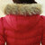 莉妮吉尔羽绒棉服大码修身秋冬季女士服装韩版显瘦中长款棉衣服厚(红色 M)第5张高清大图