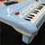 金丝维尔多功能电子琴带唛克风 婴幼儿早教音乐玩具(蓝色)第3张高清大图