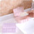 【颜色随机发】香皂盒 创意 浴室沥水塑料带盖肥皂盒 家庭用蔷薇花朵旅行香皂盒lq186第4张高清大图