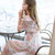 Mistletoe2017夏新款海边度假沙滩裙中长裙女装一字领露肩吊带连衣裙F6837(蓝色 S)第3张高清大图