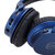 铁三角（Audio-technica）ATH-AR3BT 便携头戴式无线蓝牙耳机 蓝色第4张高清大图