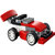 正版乐高LEGO 创意百变系列 31055 红色赛车 积木玩具(彩盒包装 件数)第5张高清大图