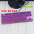 升派 达尔优DK87 87键 机械师台式笔记本机械键盘保护膜 电脑清洁(87键红色231)第2张高清大图