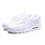 耐克/Nike Air Max 90系列情侣跑步鞋男子运动鞋女子休闲鞋(全白 44)第3张高清大图
