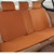 卡饰得(CARCHAD) 亚麻汽车坐垫 免捆绑座垫 轻薄透气四季垫 豪华版 11件套(米色 CD023)第2张高清大图