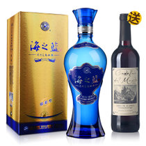 【买就送】42度洋河蓝色经典海之蓝480ml 绵柔国产江苏白酒