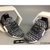 Adidas阿迪达斯三叶草编织高品质时尚跑鞋低帮男鞋休闲跑鞋夏季新款轻便运动休闲跑步鞋(273D629黑白 42)第2张高清大图