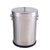 和畅HC GPX-131茶水桶不锈钢茶渣桶废茶叶收集桶 过滤桶泡茶桶配隔渣桶(小号)第4张高清大图