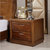 明佳友 现代中式床头柜 实物实拍板木床头柜简约卧室储物柜F61 金胡桃色 2个(金胡桃色 两个)第2张高清大图