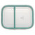 居元素(juyuansu) N98910003 乔恩浅绿高硼硅保鲜盒640ml 全分隔设计 冷藏加热 保鲜盒 透明第3张高清大图