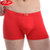 2条浪莎红内裤 男士鸡年本命年内裤 木纤维裤头红色内裤平角裤(2条大红平角内裤 XL/175)第2张高清大图