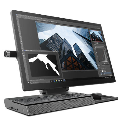 联想Lenovo Yoga A940 创意设计一体机台式电脑 27英寸【九代i7-9700 RX560 4G独显】(灰色 32G内存/1T固态+2T机械/定制)