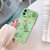 绿赐苹果12手机壳12PRO卡通可爱使用iPhone12PROMAX镜面玻璃12mini镜头全包液态玻璃-奶奶灰熊熊苹果(液态玻璃-抹茶绿诸事顺利 苹果12)第4张高清大图