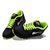 Nike/耐克 Air Max 90 女鞋气垫鞋女子运动鞋黑色厚底休闲鞋冬季(黑白绿)第3张高清大图