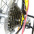 永久自行车20寸 7级变速 铝合金车圈 时尚男女士折叠单车QJ003(白色 20寸7速)第2张高清大图