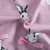 2019春季新款童装女童外套韩版兔子印花儿童棒球服(100 粉色)第5张高清大图