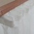 黛丝丹奴 新品蚊帐加密加厚u型轨道导轨支架1.8m/1.5m公主风(梦幻塔 白色 1.8x2m 轨道铝合金)第5张高清大图