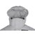 瓦里安雷（VALIANLY）2019男款白鸭绒防水面料羽绒服（灰色）（54码）第4张高清大图