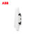 ABB开关插座面板德静系列白色86型一位单控开关单开单控一开开关AJ101第3张高清大图